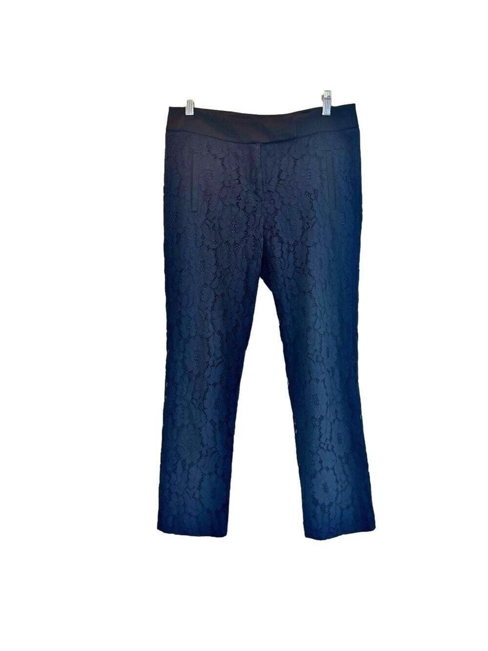 ADRIENNE VITTADINI Lace Straight Leg Pants